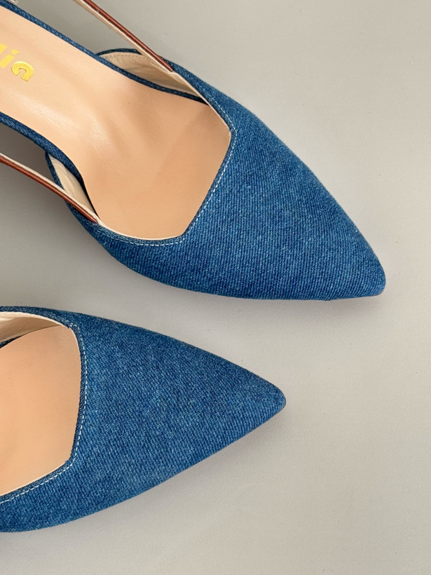 کفش دخترانه جنس جین