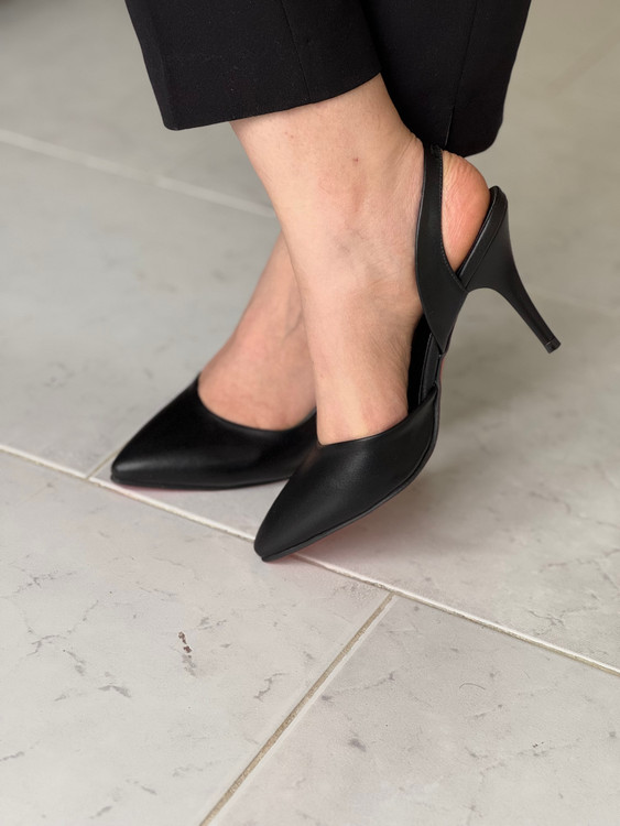 کفش مجلسی مشکی ورنی