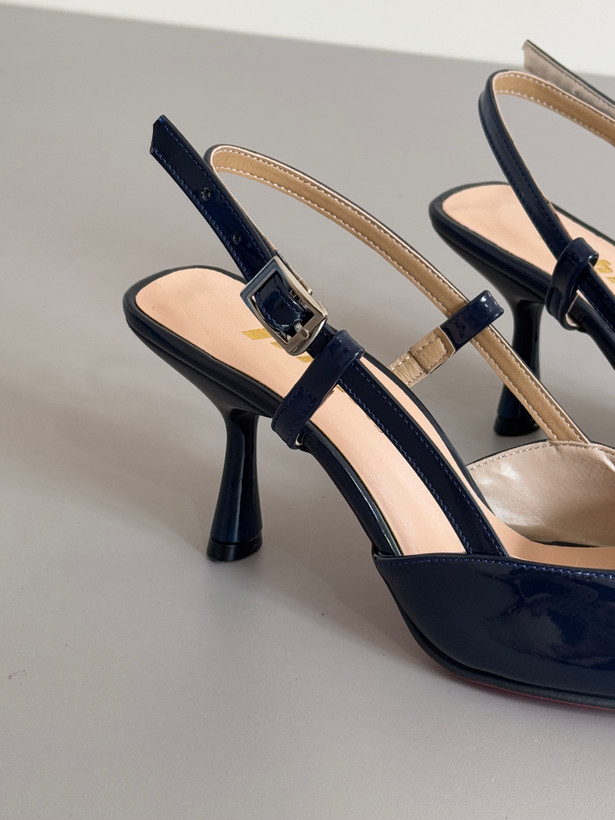 کفش مجلسی سرمه ای