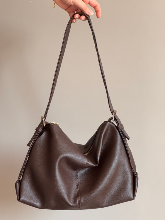 کیف درنا قهوه ای