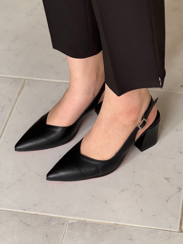 کفش کلاسیک مشکی مات