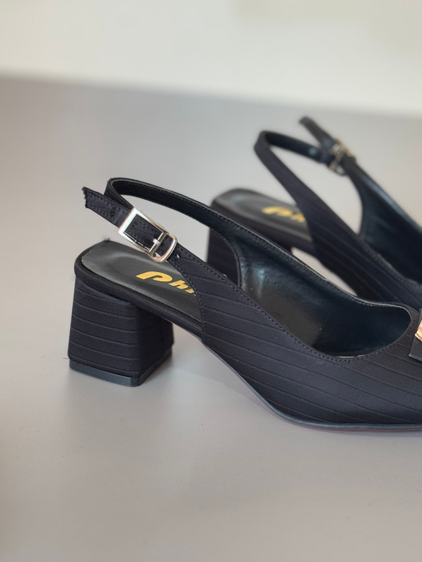 کفش مجلسی پاشنه پهن